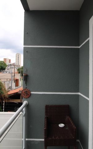 Casa à venda com 129m², 3 quartos e 2 vagasQuarto 2 - Varanda