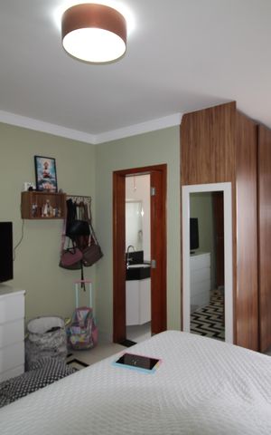 Casa à venda com 129m², 3 quartos e 2 vagasQuarto 2