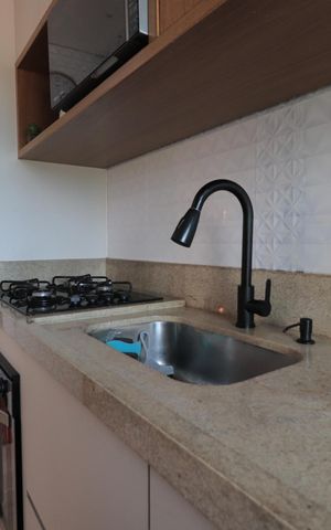 Apartamento à venda com 46m², 2 quartos e 1 vagaCozinha e Área de Serviço