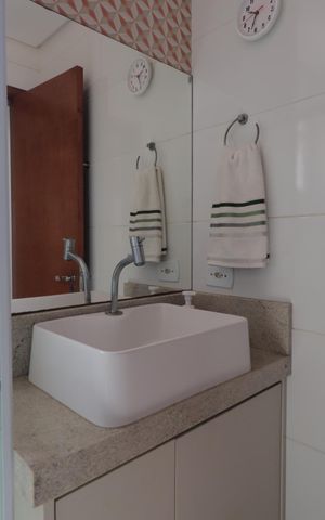 Apartamento à venda com 46m², 2 quartos e 1 vagaBanheiro