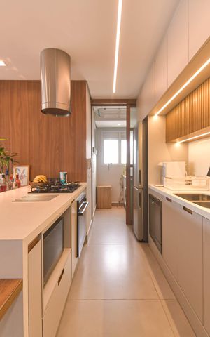 Apartamento à venda com 76m², 1 quarto e 1 vagaCozinha