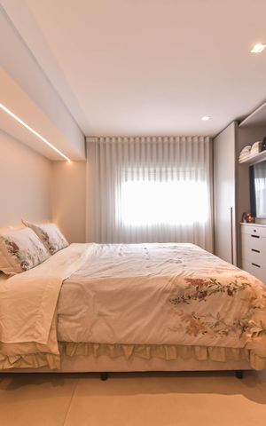 Apartamento à venda com 76m², 1 quarto e 1 vagaSuíte