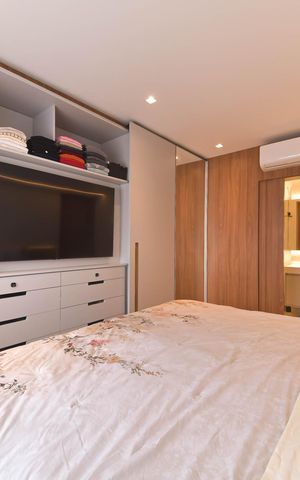Apartamento à venda com 76m², 1 quarto e 1 vagaSuíte