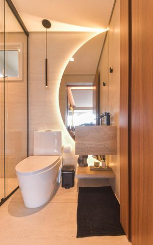 Apartamento à venda com 76m², 1 quarto e 1 vagaBanheiro Social
