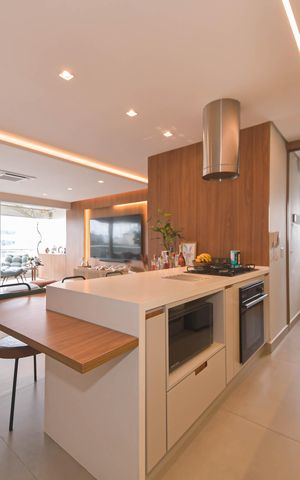 Apartamento à venda com 76m², 1 quarto e 1 vagaCozinha