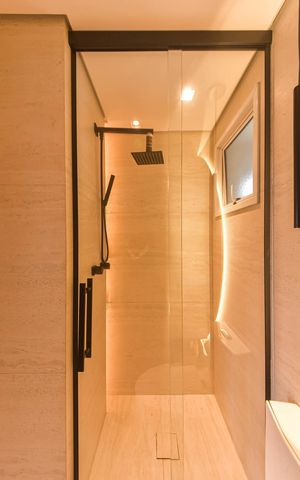 Apartamento à venda com 76m², 1 quarto e 1 vagaBanheiro Social