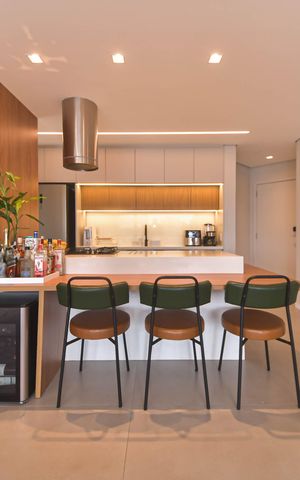 Apartamento à venda com 76m², 1 quarto e 1 vagaCozinha