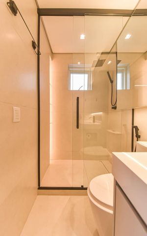 Apartamento à venda com 76m², 1 quarto e 1 vagaBanheiro da Suíte