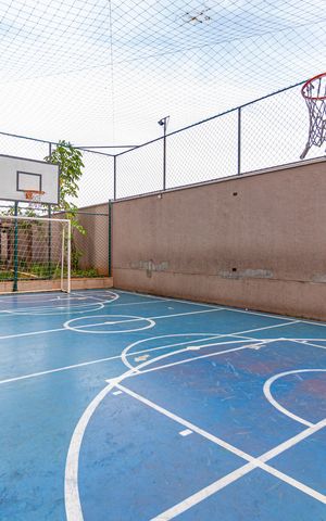 Apartamento à venda com 55m², 2 quartos e 1 vagaÁrea comum - Quadra poliesportiva