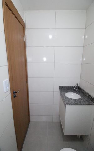 Apartamento para alugar com 106m², 2 quartos e 1 vagaBanheiro Social