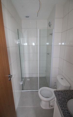 Apartamento para alugar com 106m², 2 quartos e 1 vagaBanheiro da Suíte