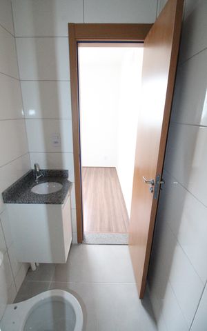 Apartamento para alugar com 106m², 2 quartos e 1 vagaBanheiro da Suíte