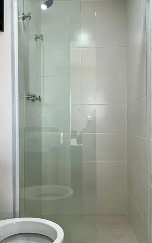 Studio para alugar com 25m², 1 quarto e sem vaga Studio para alugar com 25m², 1 quarto e sem vagaBanheiro