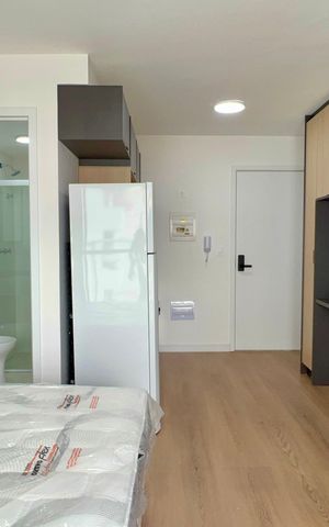 Studio para alugar com 25m², 1 quarto e sem vaga Studio para alugar com 25m², 1 quarto e sem vagaStudio