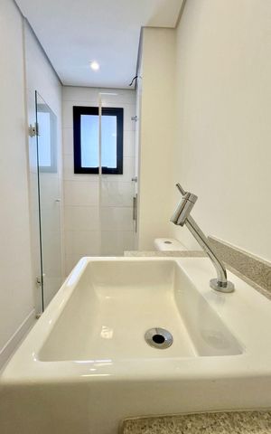 Apartamento à venda com 55m², 1 quarto e 1 vaga Apartamento à venda com 55m², 1 quarto e 1 vagaBanheiro