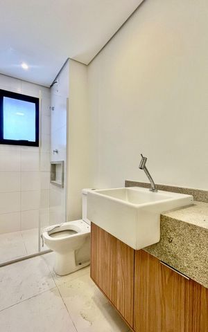 Apartamento à venda com 55m², 1 quarto e 1 vaga Apartamento à venda com 55m², 1 quarto e 1 vagaBanheiro