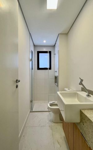 Apartamento à venda com 55m², 1 quarto e 1 vaga Apartamento à venda com 55m², 1 quarto e 1 vagaBanheiro