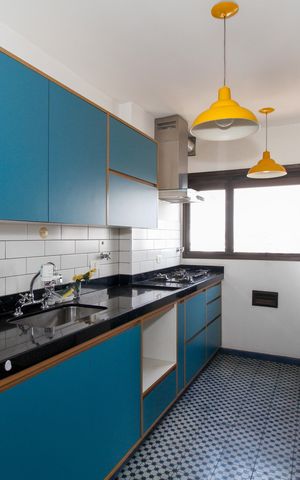 Apartamento para alugar com 116m², 1 quarto e 2 vagasCozinha