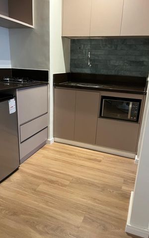 Apartamento à venda com 43m², 1 quarto e 1 vaga Apartamento à venda com 43m², 1 quarto e 1 vagaCozinha