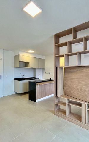 Apartamento à venda com 55m², 1 quarto e 1 vaga Apartamento à venda com 55m², 1 quarto e 1 vagaSala/Quarto