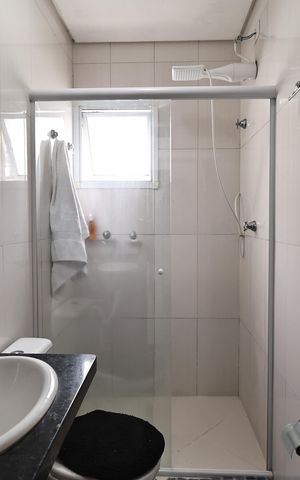 Apartamento à venda com 64m², 2 quartos e 1 vaga Apartamento à venda com 64m², 2 quartos e 1 vagaBanheiro da Suíte