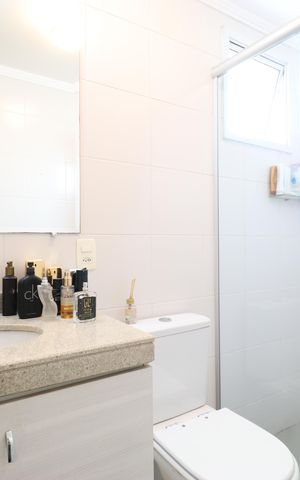 Apartamento à venda com 142m², 3 quartos e 3 vagasBanheiro da Suíte 3
