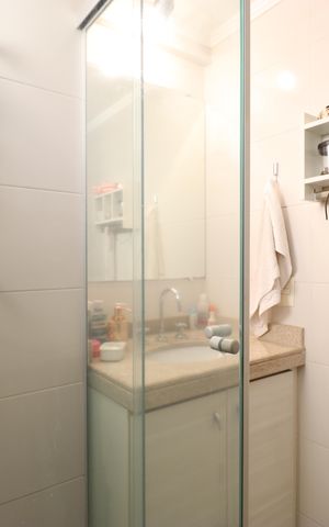 Apartamento à venda com 142m², 3 quartos e 3 vagasBanheiro da Suíte 1