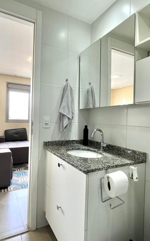 Apartamento à venda com 67m², 2 quartos e 1 vaga Apartamento à venda com 67m², 2 quartos e 1 vagaBanheiro Corredor