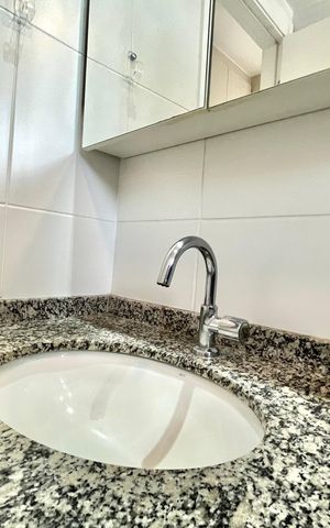 Apartamento à venda com 67m², 2 quartos e 1 vaga Apartamento à venda com 67m², 2 quartos e 1 vagaBanheiro da Suíte