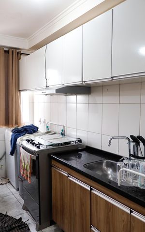 Apartamento à venda com 46m², 2 quartos e 1 vaga Apartamento à venda com 46m², 2 quartos e 1 vagaCozinha