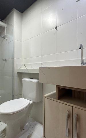 Apartamento à venda com 72m², 2 quartos e 1 vaga Apartamento à venda com 72m², 2 quartos e 1 vagaBanheiro