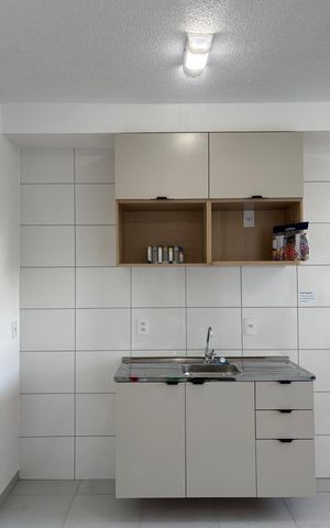 Apartamento à venda com 30m², 1 quarto e sem vaga