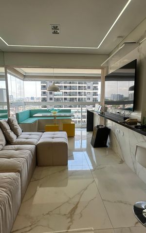 Apartamento à venda com 82m², 2 quartos e 2 vagas Apartamento à venda com 82m², 2 quartos e 2 vagasSala