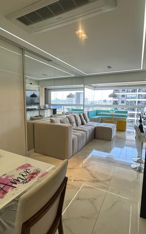 Apartamento à venda com 82m², 2 quartos e 2 vagas Apartamento à venda com 82m², 2 quartos e 2 vagasSala