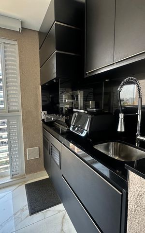 Apartamento à venda com 82m², 2 quartos e 2 vagas Apartamento à venda com 82m², 2 quartos e 2 vagasChurrasqueira