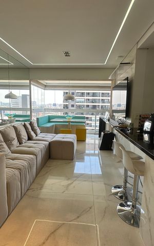 Apartamento à venda com 82m², 2 quartos e 2 vagas Apartamento à venda com 82m², 2 quartos e 2 vagasSala