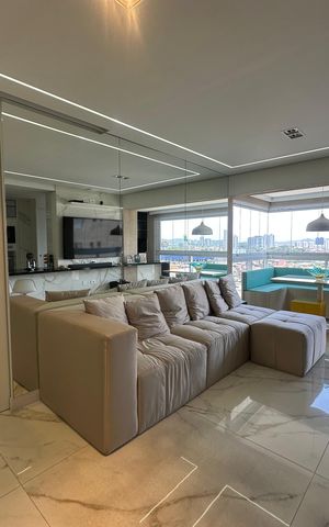 Apartamento à venda com 82m², 2 quartos e 2 vagas Apartamento à venda com 82m², 2 quartos e 2 vagasSala
