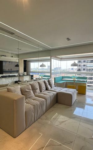 Apartamento à venda com 82m², 2 quartos e 2 vagas Apartamento à venda com 82m², 2 quartos e 2 vagasSala