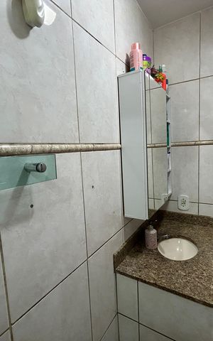 Casa à venda com 95m², 3 quartos e sem vagaBanheiro da Suíte