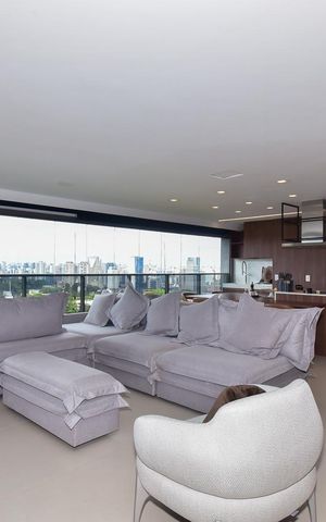 Apartamento para alugar com 142m², 2 quartos e 2 vagasSala