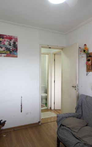 Apartamento à venda com 51m², 2 quartos e 2 vagasQuarto 1