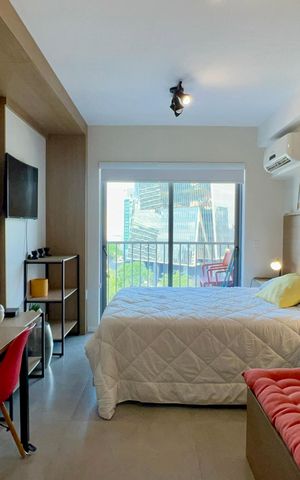 Studio para alugar com 28m², 1 quarto e sem vaga Studio para alugar com 28m², 1 quarto e sem vagaSala