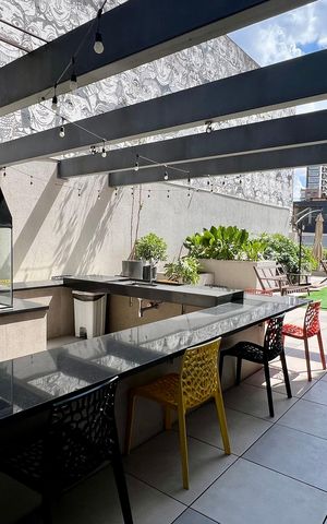 Studio para alugar com 28m², 1 quarto e sem vaga Studio para alugar com 28m², 1 quarto e sem vagaChurrasqueira