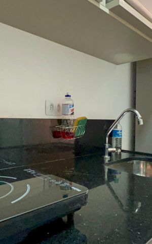 Studio para alugar com 28m², 1 quarto e sem vaga Studio para alugar com 28m², 1 quarto e sem vagaCozinha