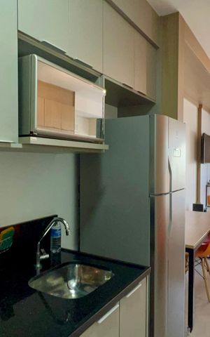 Studio para alugar com 28m², 1 quarto e sem vaga Studio para alugar com 28m², 1 quarto e sem vagaCozinha