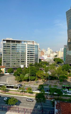 Studio para alugar com 28m², 1 quarto e sem vaga Studio para alugar com 28m², 1 quarto e sem vagaSacada