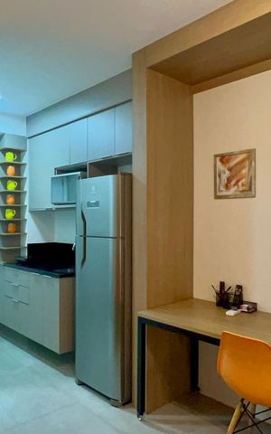 Studio para alugar com 28m², 1 quarto e sem vaga Studio para alugar com 28m², 1 quarto e sem vagaSala