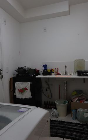 Apartamento à venda com 33m², 2 quartos e sem vagaCozinha/Lavanderia