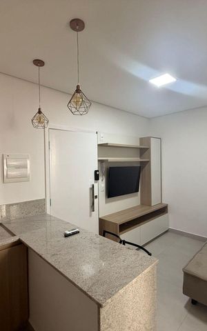 Apartamento para alugar com 33m², 1 quarto e 1 vaga Apartamento para alugar com 33m², 1 quarto e 1 vagaSala/Cozinha