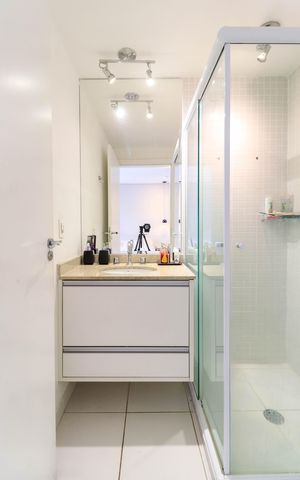 Studio à venda com 38m², 1 quarto e 1 vagaBanheiro